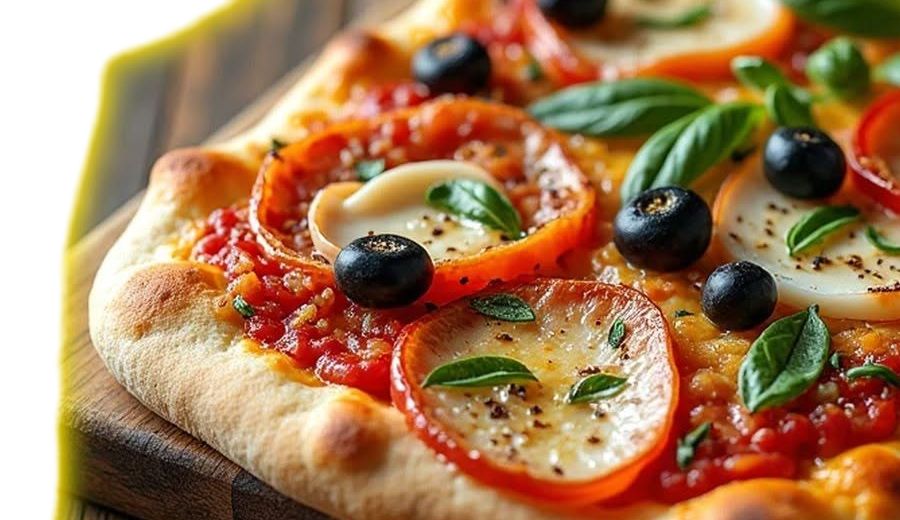 Pizza al horno de leña de Los Corales